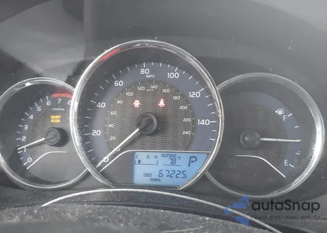 2015 Toyota Corolla Le Eco z USA, uszkodzony, nr VIN 5YFBPRHE9FP274613